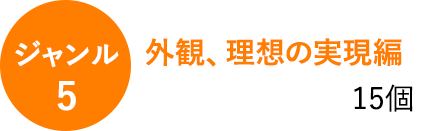 ジャンル5　外観、理想の実現編